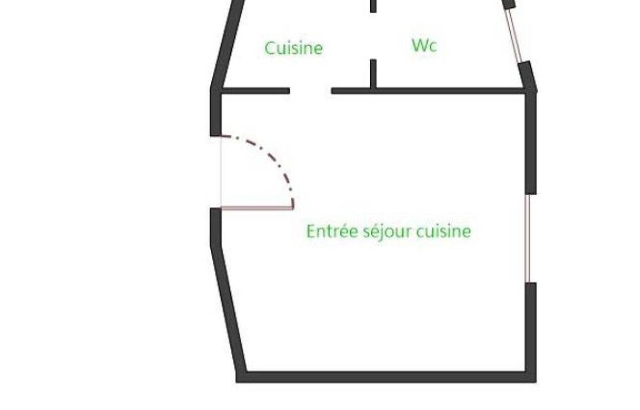 appartement 1 pièces 14 m2 à vendre à Paris 19 (75019)