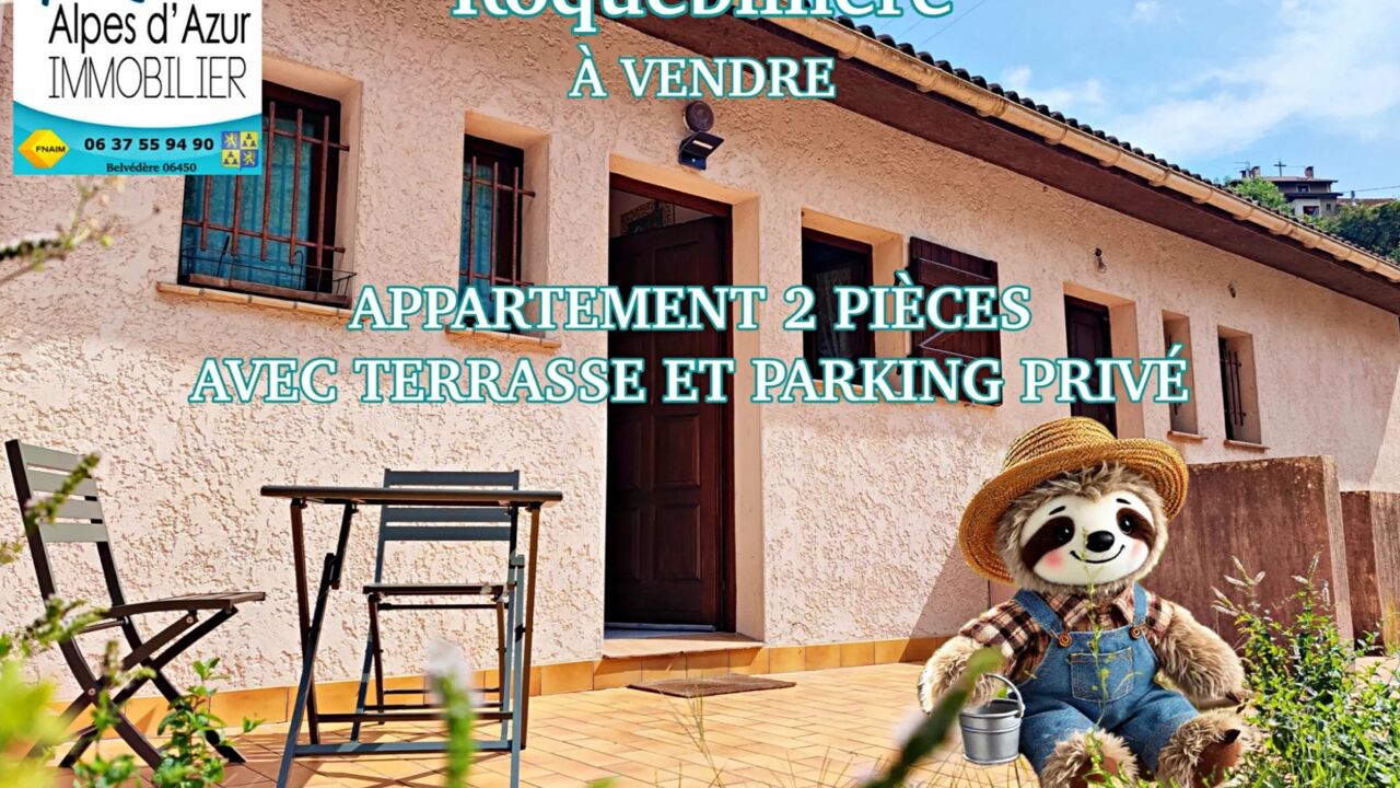 appartement 2 pièces 33 m2 à vendre à Roquebillière (06450)