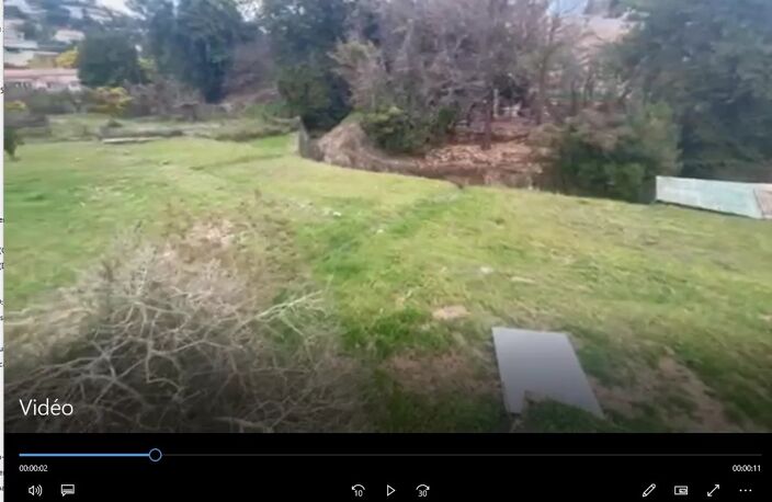 golfe juan terrain plat de 880m2 — photo 2