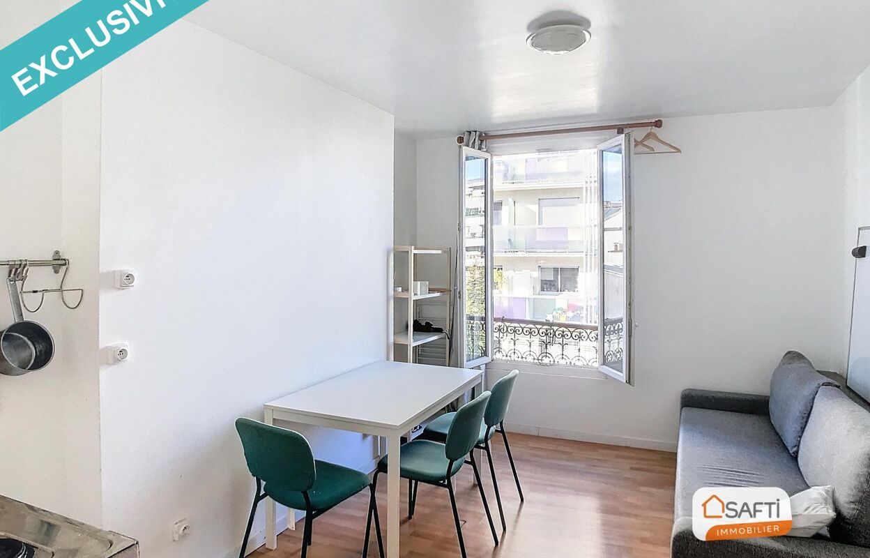 appartement 2 pièces 25 m2 à vendre à Paris 19 (75019)