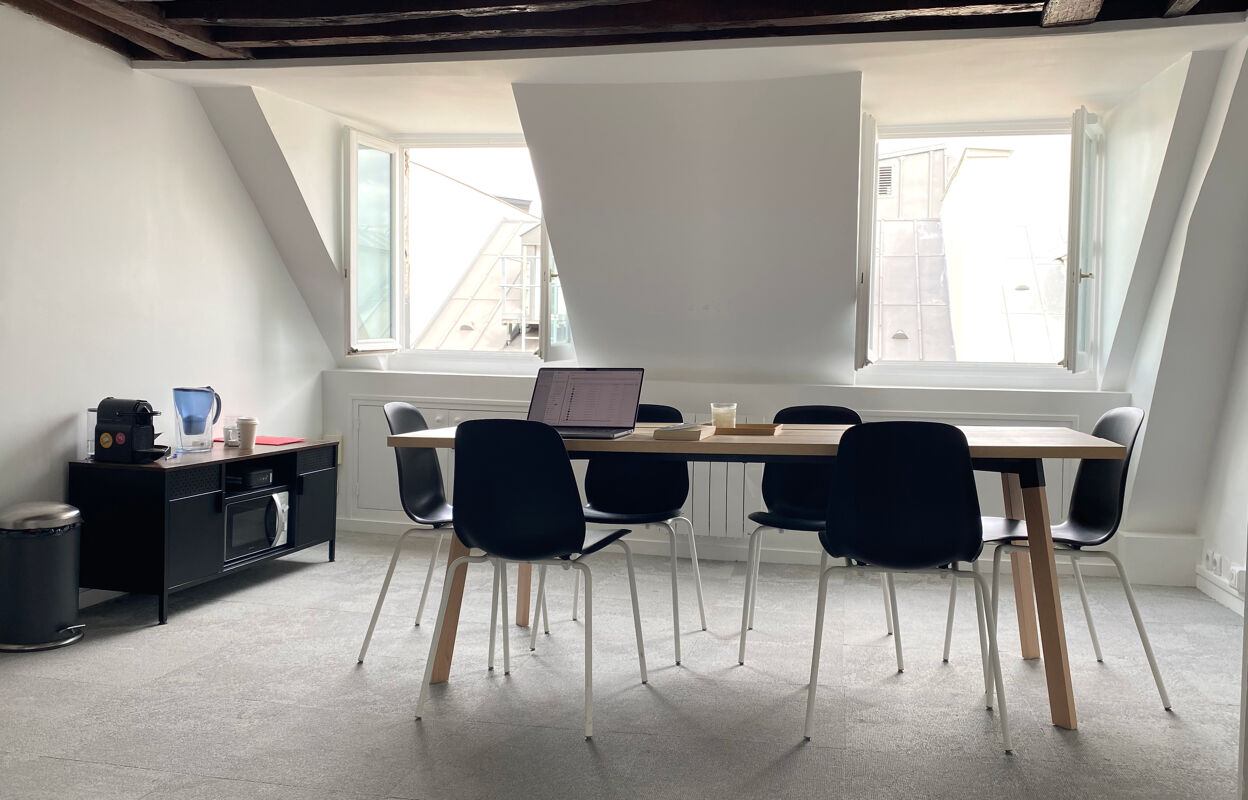 bureau  pièces 60 m2 à louer à Paris 1 (75001)