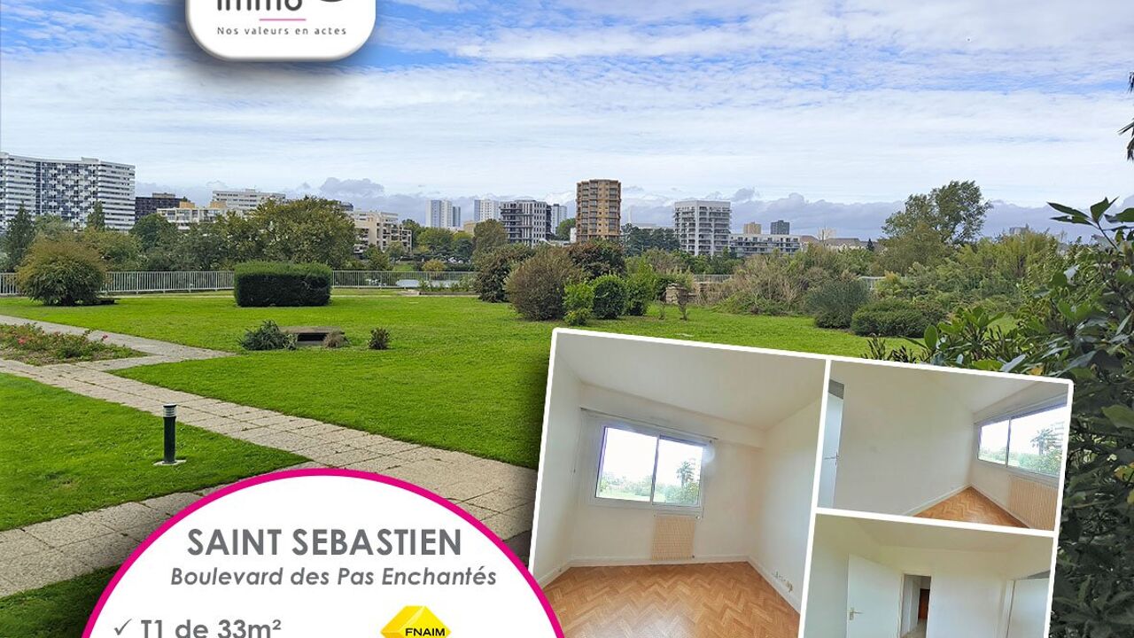 appartement 2 pièces 33 m2 à vendre à Saint-Sébastien-sur-Loire (44230)