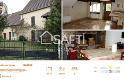 vente maison 135 000 € à proximité de Saint-Nizier-sur-Arroux (71190)