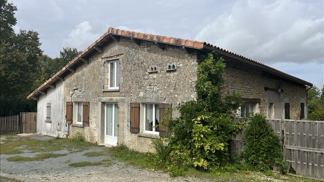 maison 3 pièces 126 m2 à vendre à Brie-sous-Barbezieux (16300)