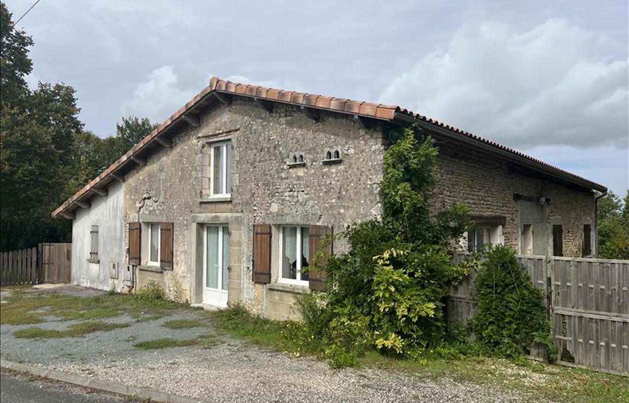 maison 3 pièces 126 m2 à vendre à Brie-sous-Barbezieux (16300)