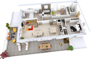 Appartement 3 Pièces 68 m² à vendre à Nice (06300)