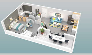 Appartement 3 Pièces 77 m² à vendre à Nice (06300)