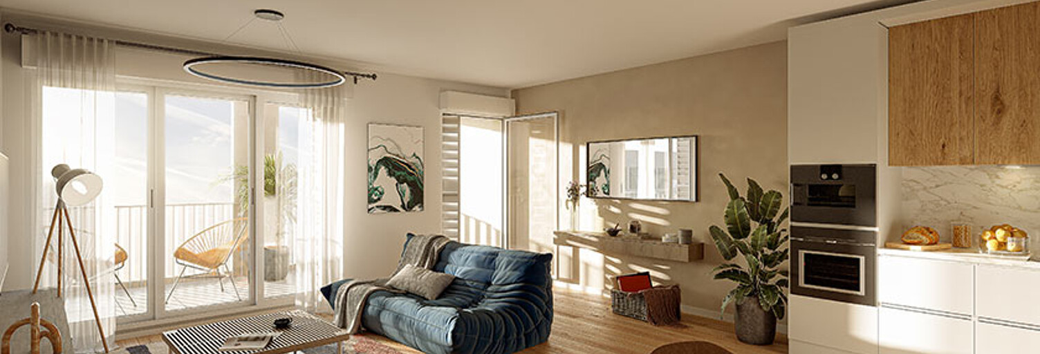 Appartement neuf T2, T3, T5 Pièce 44 à 97 m² à vendre à Marseille 15 (13015)