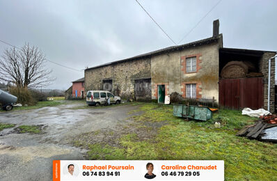 vente maison 55 000 € à proximité de Saint-Amand-Magnazeix (87290)