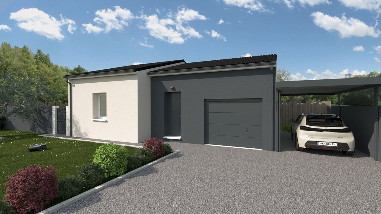 maison 62 m2 à construire à Béruges (86190)