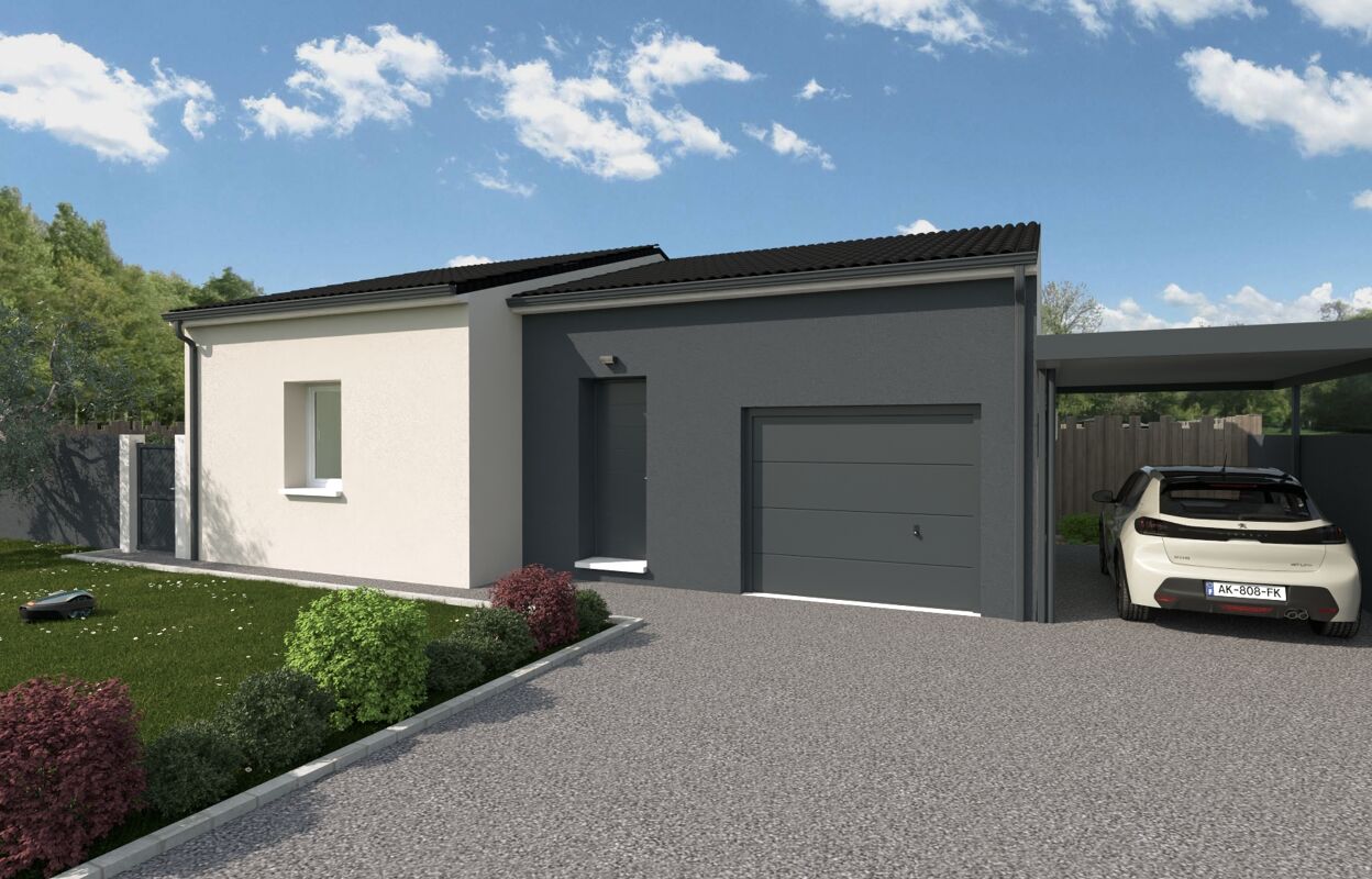 maison 62 m2 à construire à Béruges (86190)