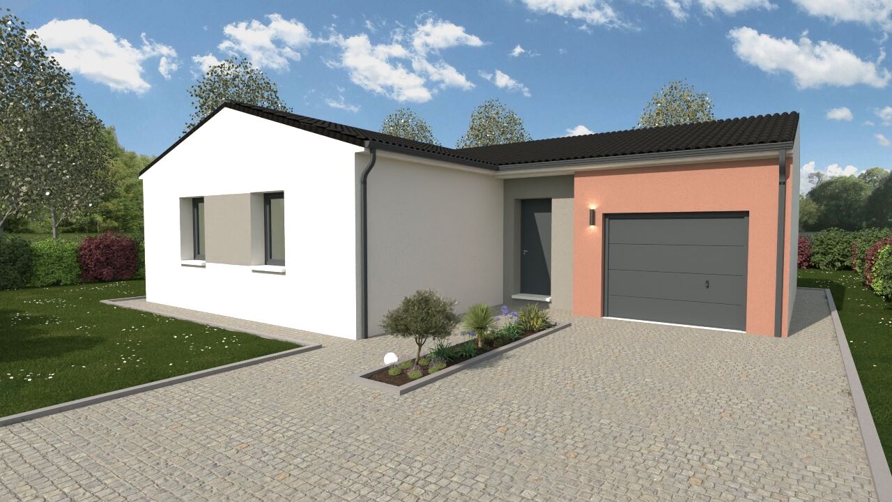 maison 76 m2 à construire à Béruges (86190)