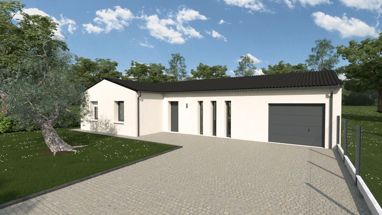 maison 102 m2 à construire à Dissay (86130)