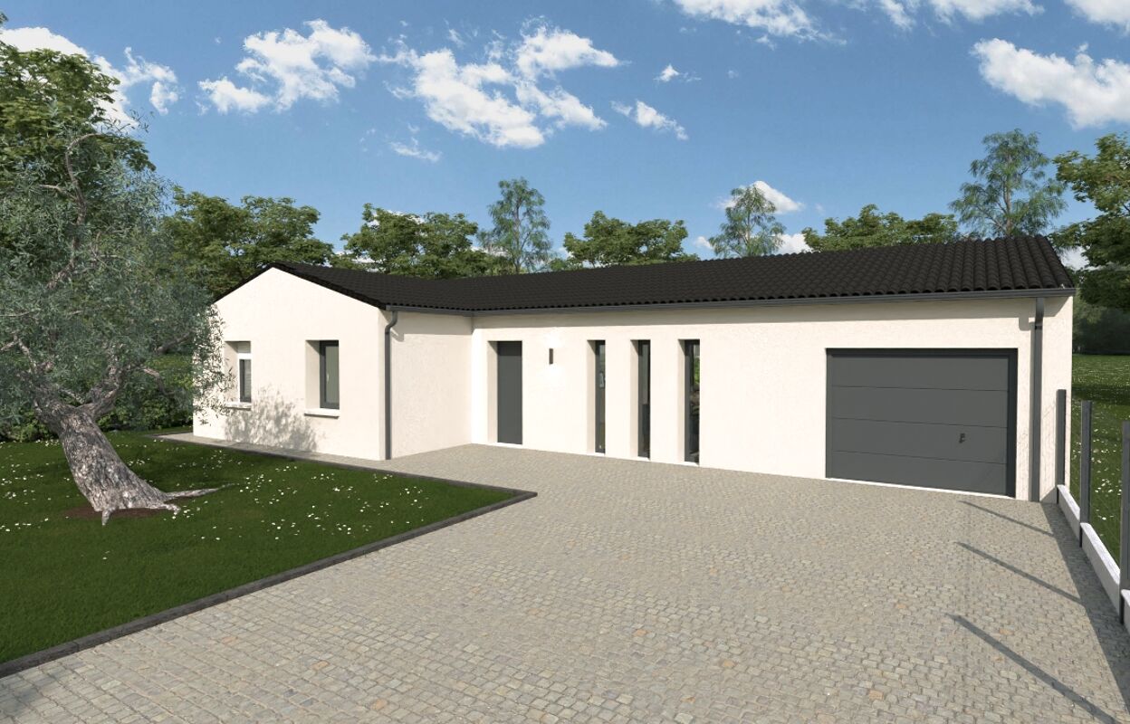 maison 102 m2 à construire à Dissay (86130)