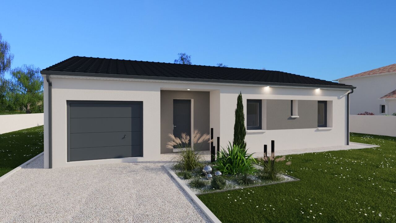 maison 93 m2 à construire à Dissay (86130)