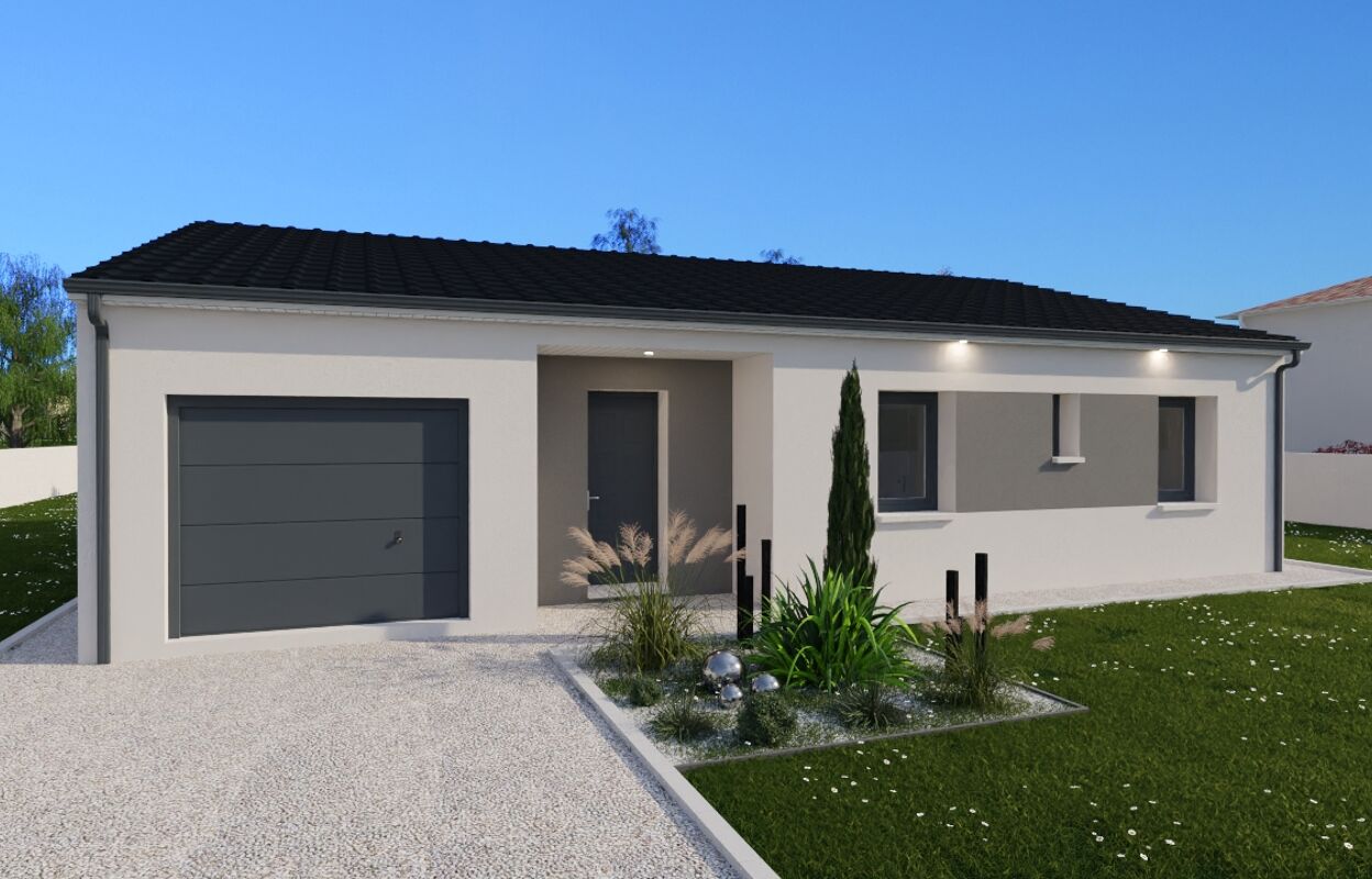 maison 93 m2 à construire à Dissay (86130)