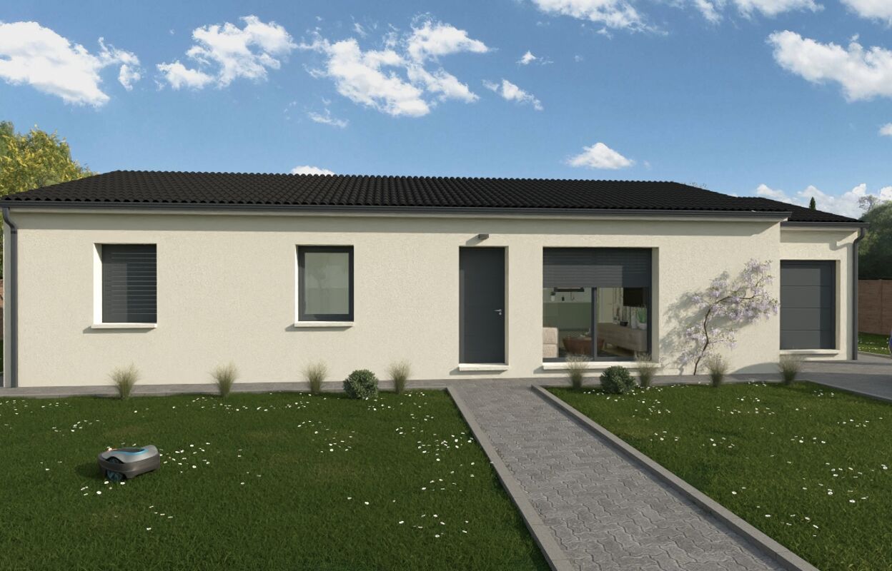 maison 90 m2 à construire à Dissay (86130)