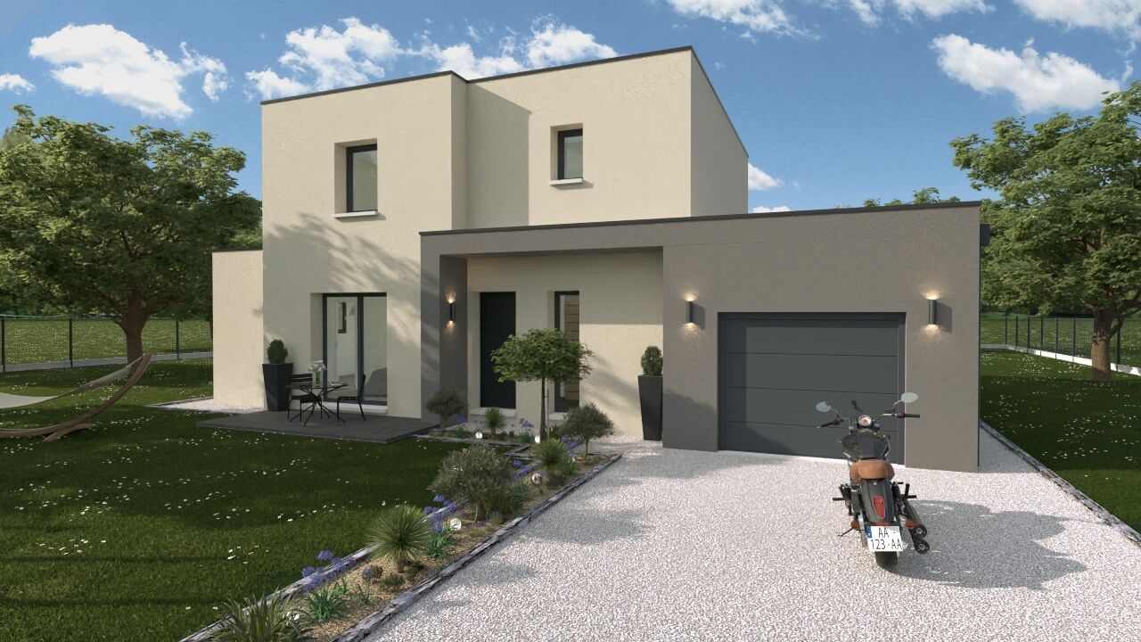 maison 140 m2 à construire à Ligugé (86240)