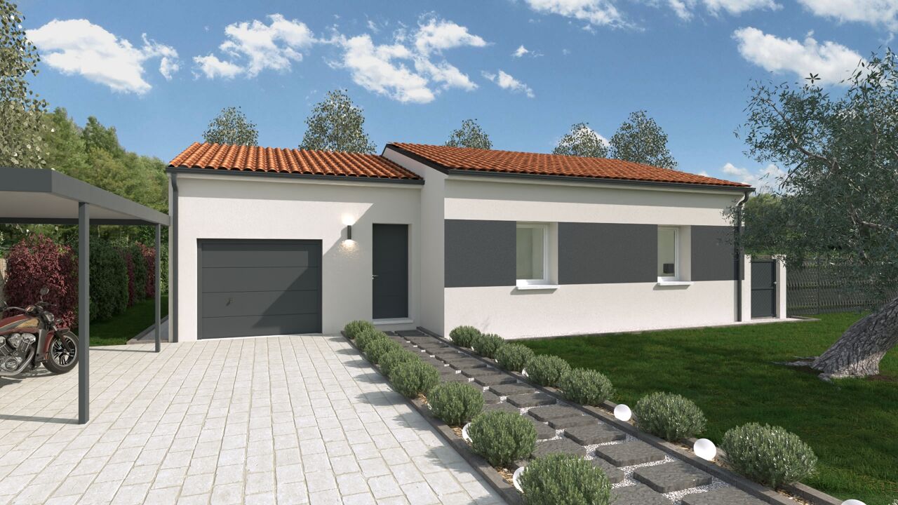 maison 87 m2 à construire à Jaunay-Marigny (86130)