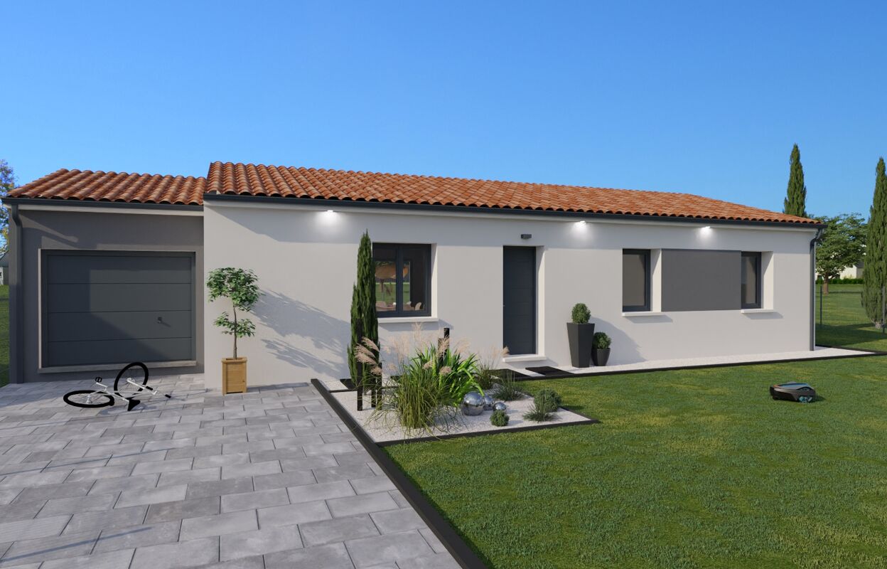 maison 90 m2 à construire à Jaunay-Marigny (86130)