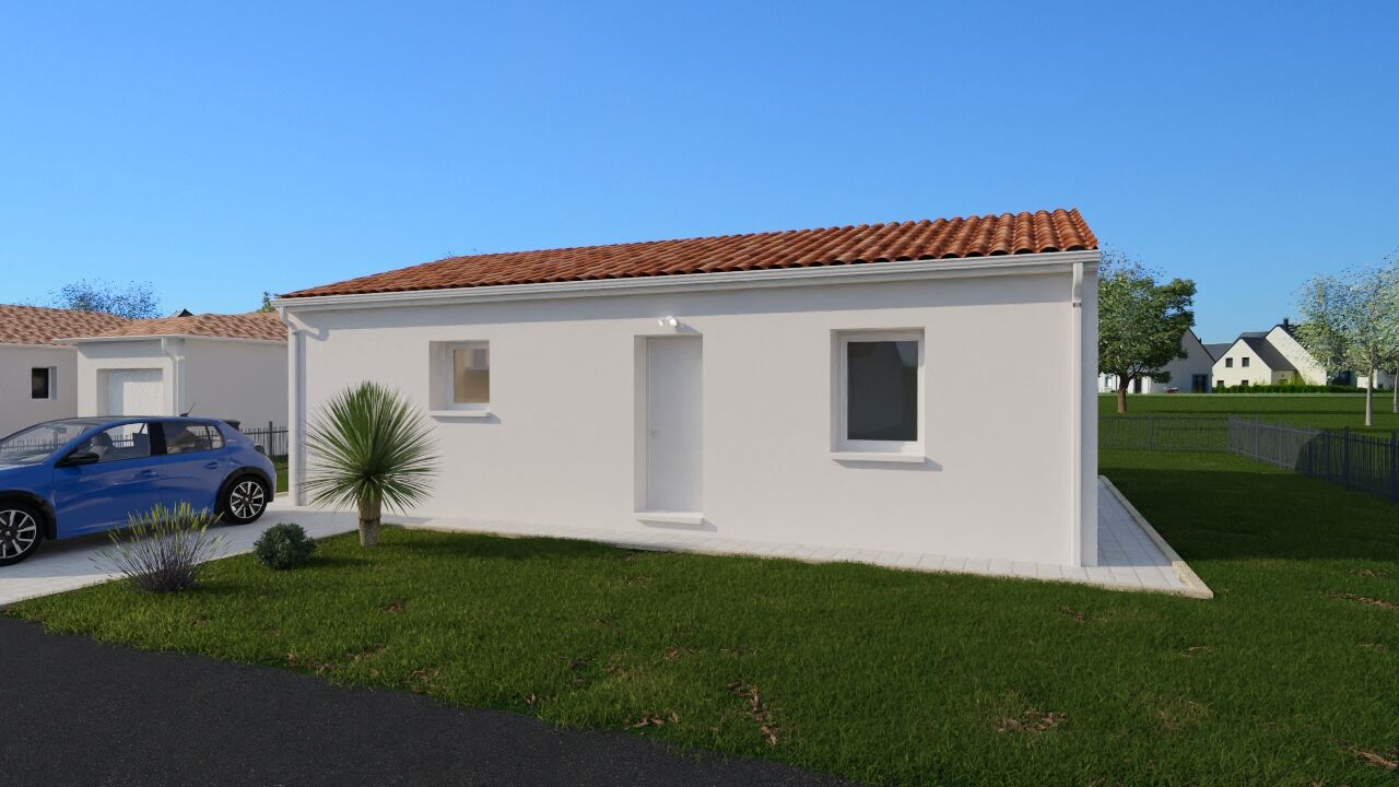 maison 65 m2 à construire à Fleuré (86340)