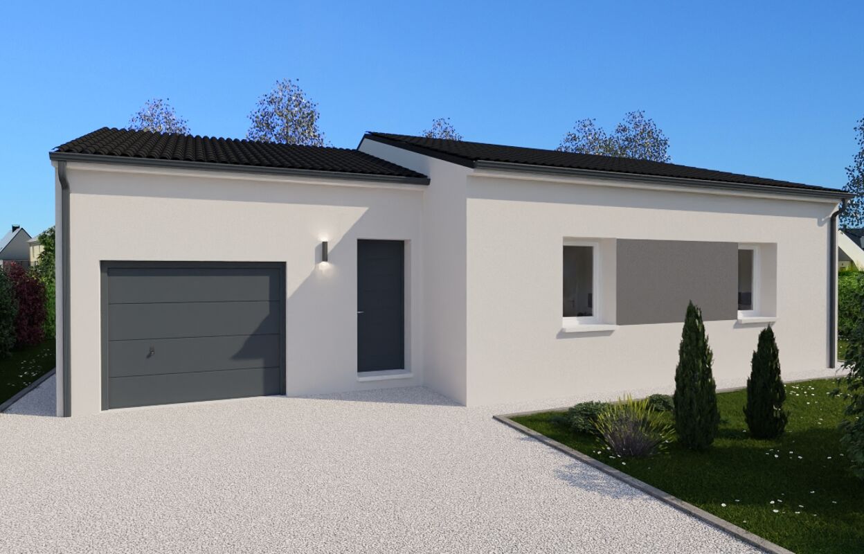 maison 87 m2 à construire à Vouillé (86190)