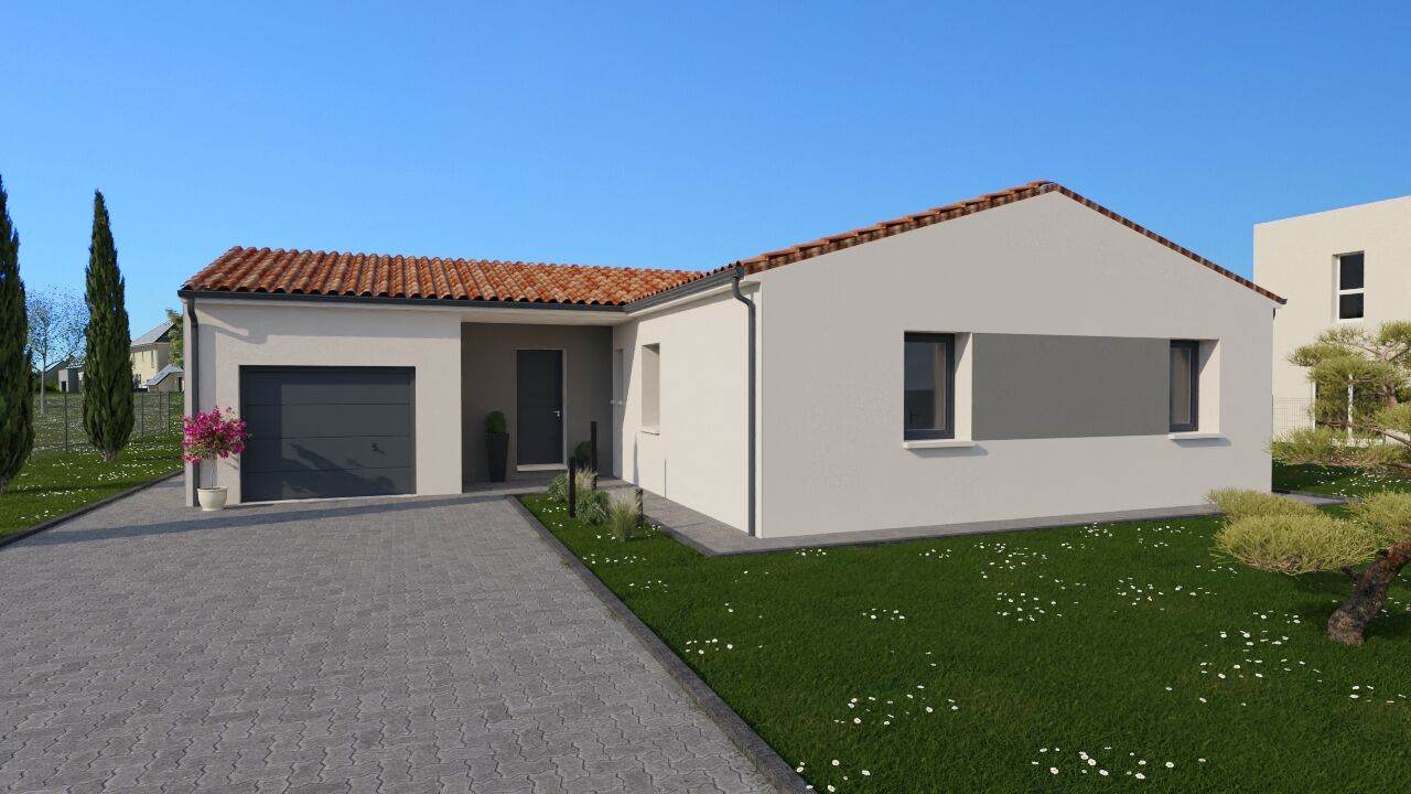 maison 108 m2 à construire à Vouillé (86190)