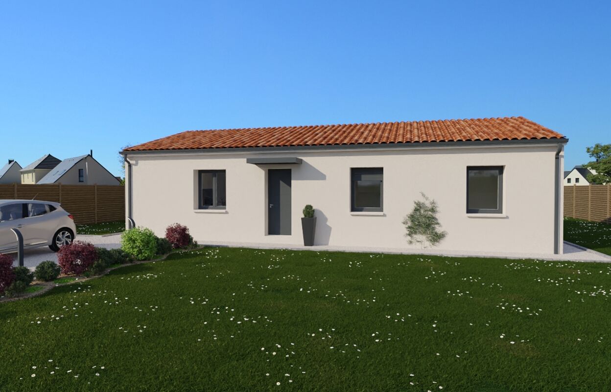 maison 90 m2 à construire à Iteuil (86240)