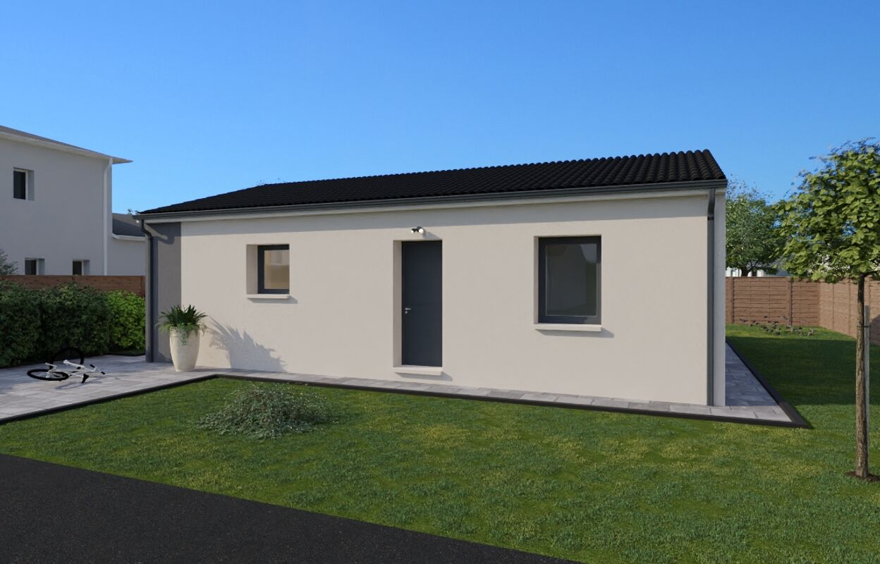 maison 65 m2 à construire à Lavoux (86800)