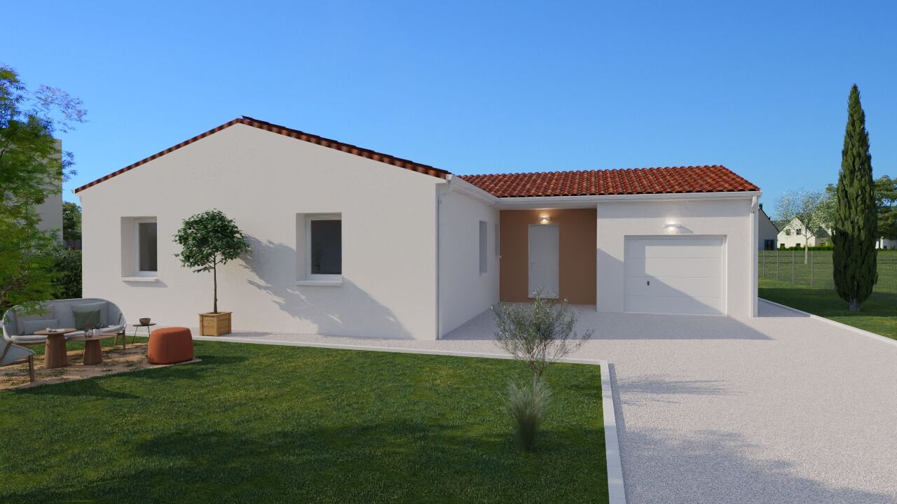 maison 108 m2 à construire à Lavoux (86800)