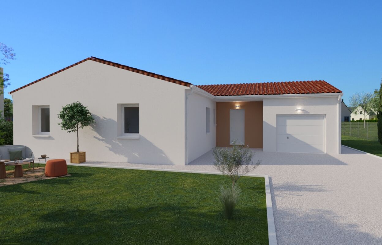 maison 108 m2 à construire à Lavoux (86800)