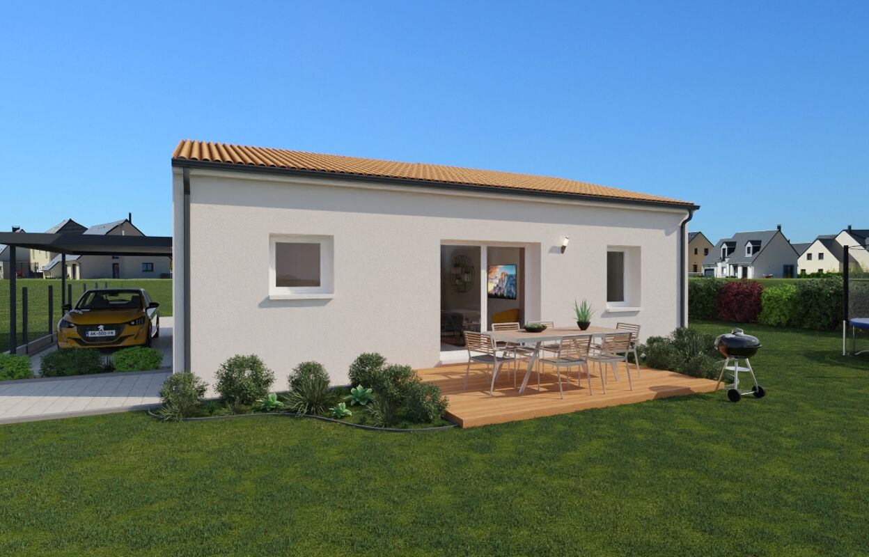 maison 62 m2 à construire à Lavoux (86800)