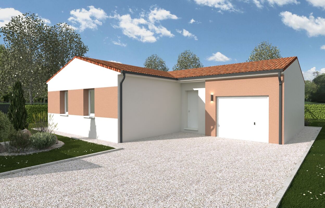 maison 76 m2 à construire à Chabournay (86380)