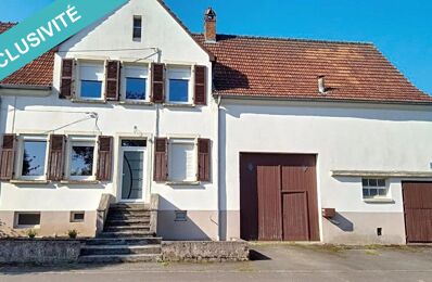 vente maison 150 000 € à proximité de Burbach (67260)