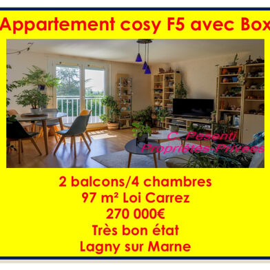 Appartement 5 pièces 96 m²