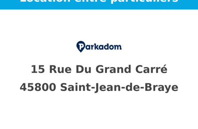 location garage 50 € CC /mois à proximité de Loiret (45)