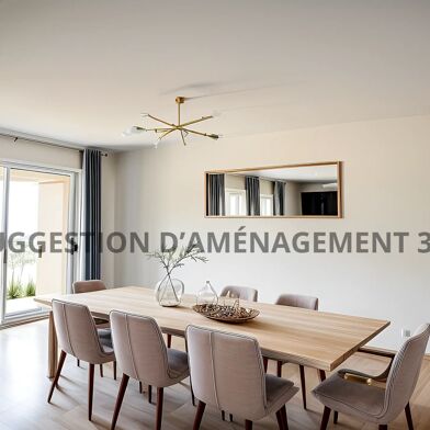 Appartement 3 pièces 63 m²