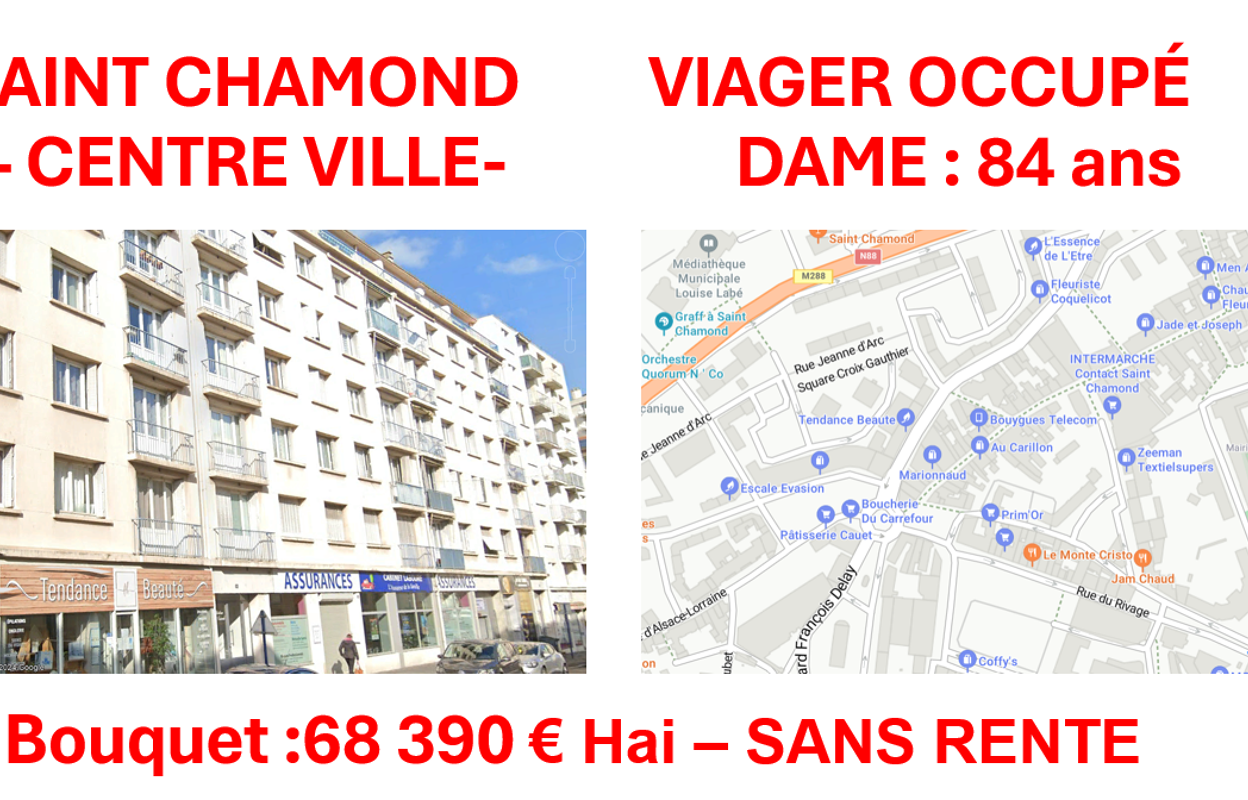 maison 4 pièces 74 m2 à Saint-Chamond (42400)