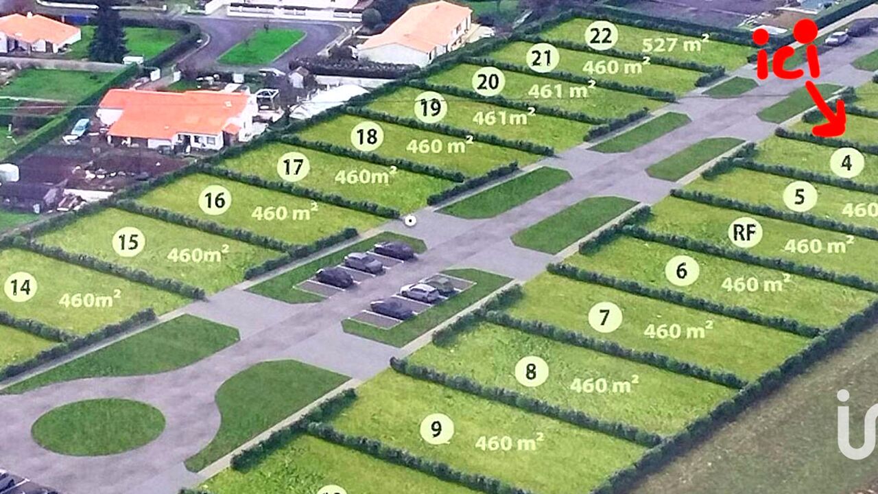 terrain  pièces 460 m2 à vendre à Saint-Maxire (79410)