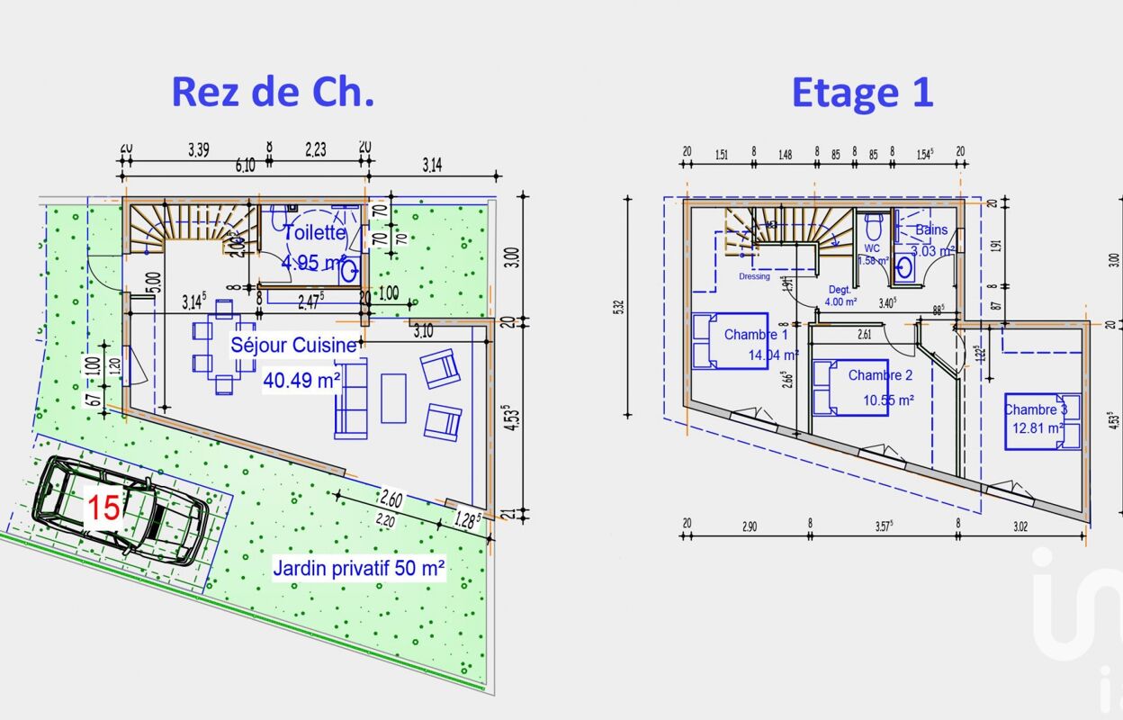 appartement 4 pièces 91 m2 à vendre à Saint-Pierre (97410)