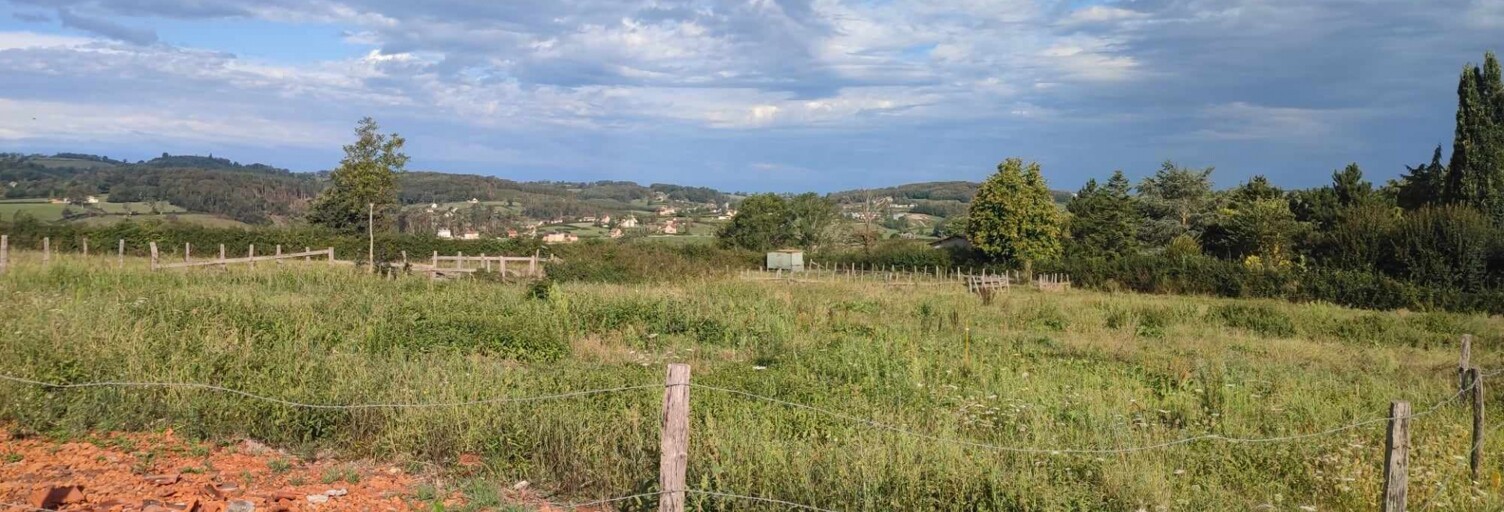 Terrain  1600 m² à vendre à Baudemont (71800)