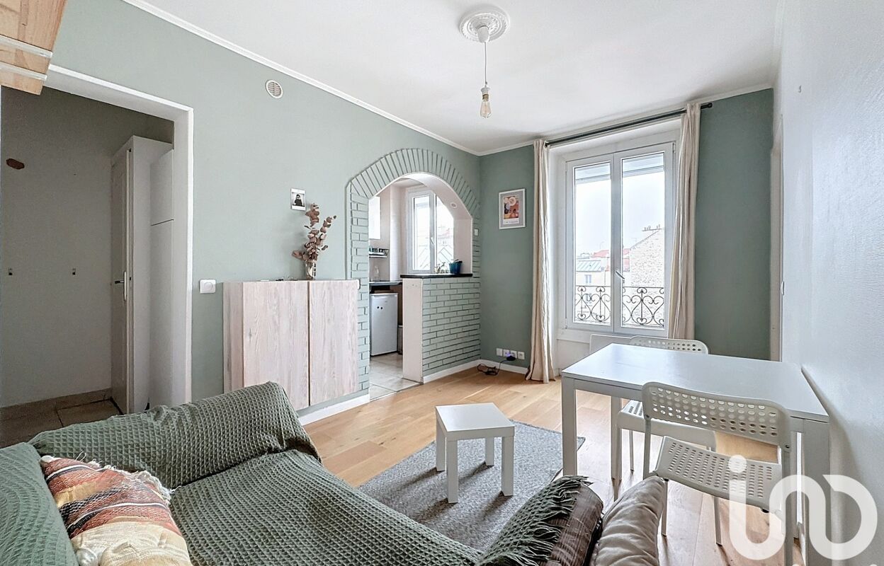 appartement 2 pièces 29 m2 à vendre à Pantin (93500)