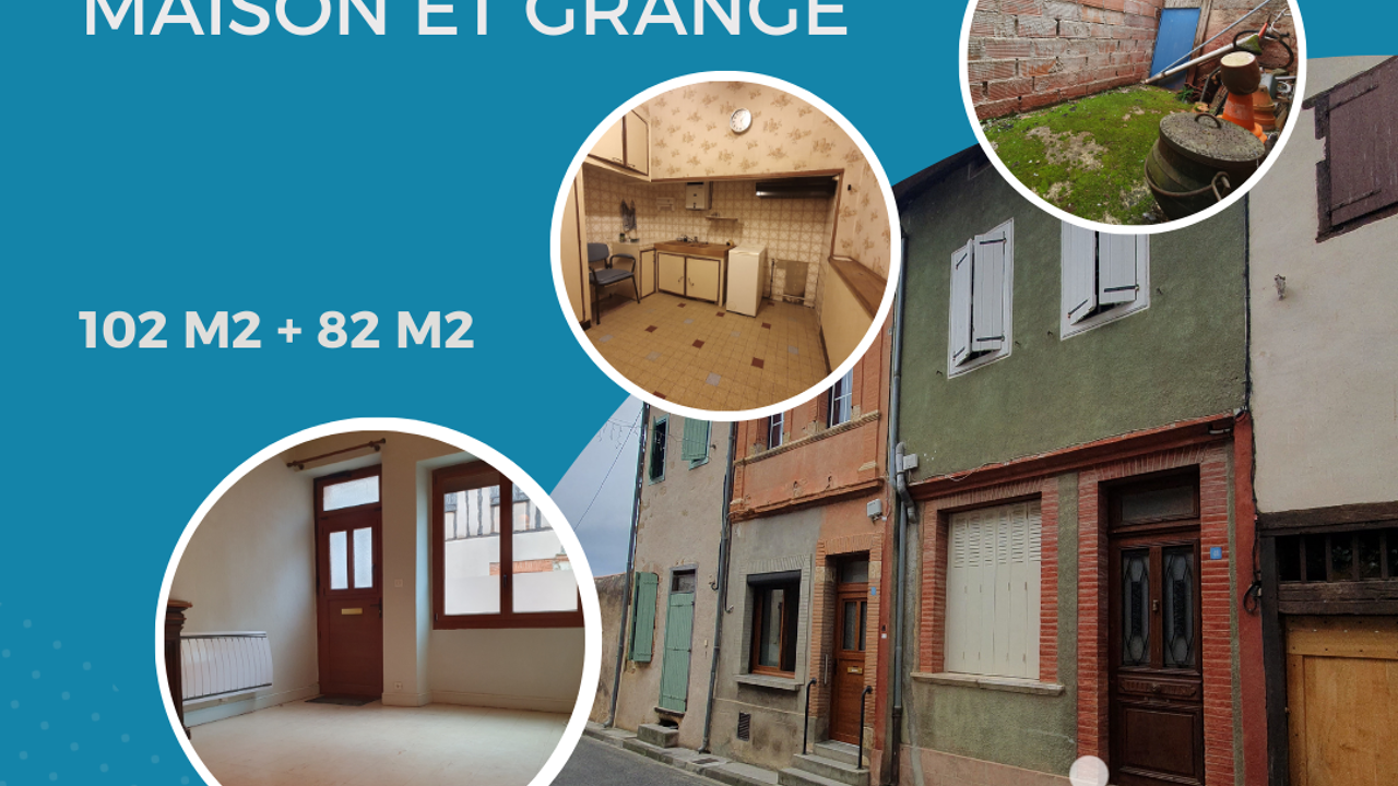 maison 4 pièces 102 m2 à vendre à Saint-Ybars (09210)