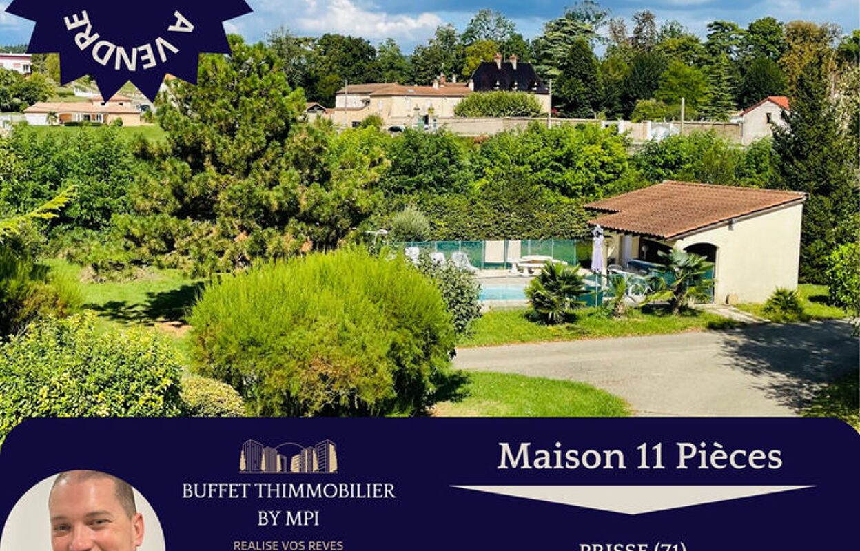 maison 12 pièces 320 m2 à vendre à Prissé (71960)