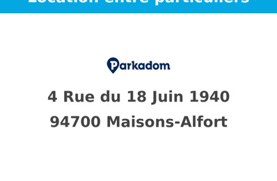 location garage 70 € CC /mois à proximité de Saint-Maurice (94410)