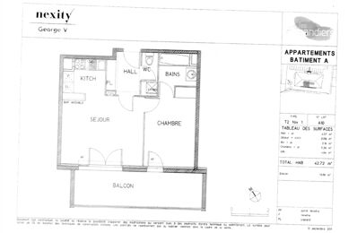 vente appartement 115 000 € à proximité de Lacroix-Falgarde (31120)