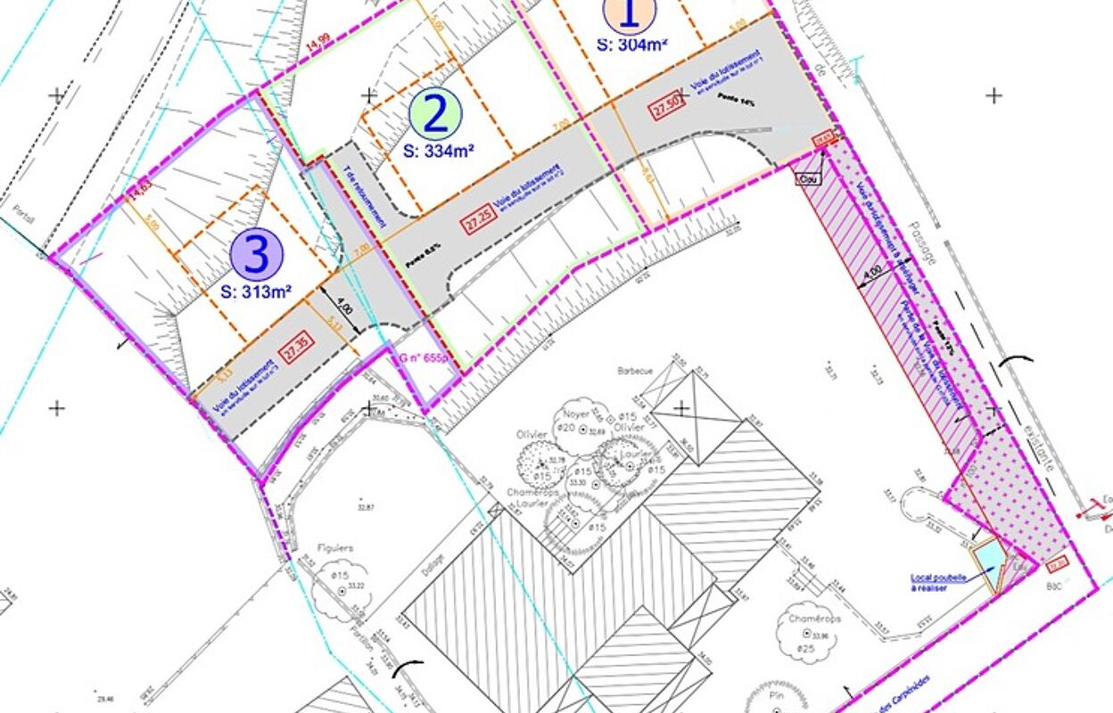 terrain  pièces 334 m2 à vendre à Pégomas (06580)