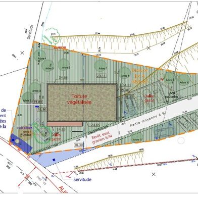 Terrain 889 m²