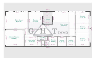 Bureau  330 m² à louer à Bry-sur-Marne (94360)