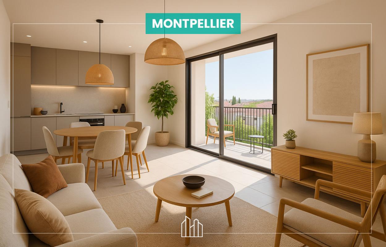 Appartement  T3 à vendre Montpellier 34000